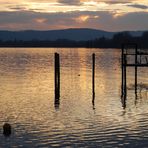 sonnenuntergang am bodensee