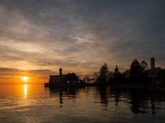 Sonnenuntergang am Bodensee