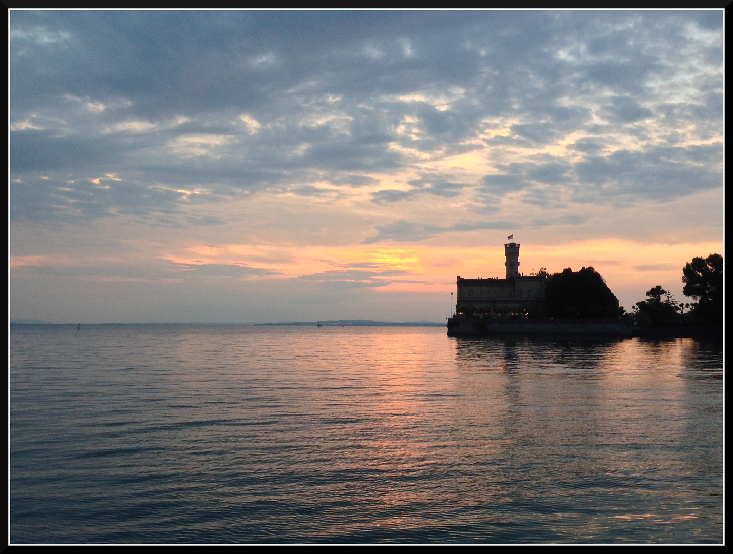 Sonnenuntergang am Bodensee