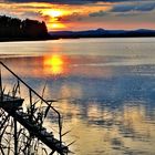 Sonnenuntergang am Bodensee