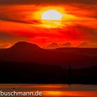 Sonnenuntergang am Bodensee