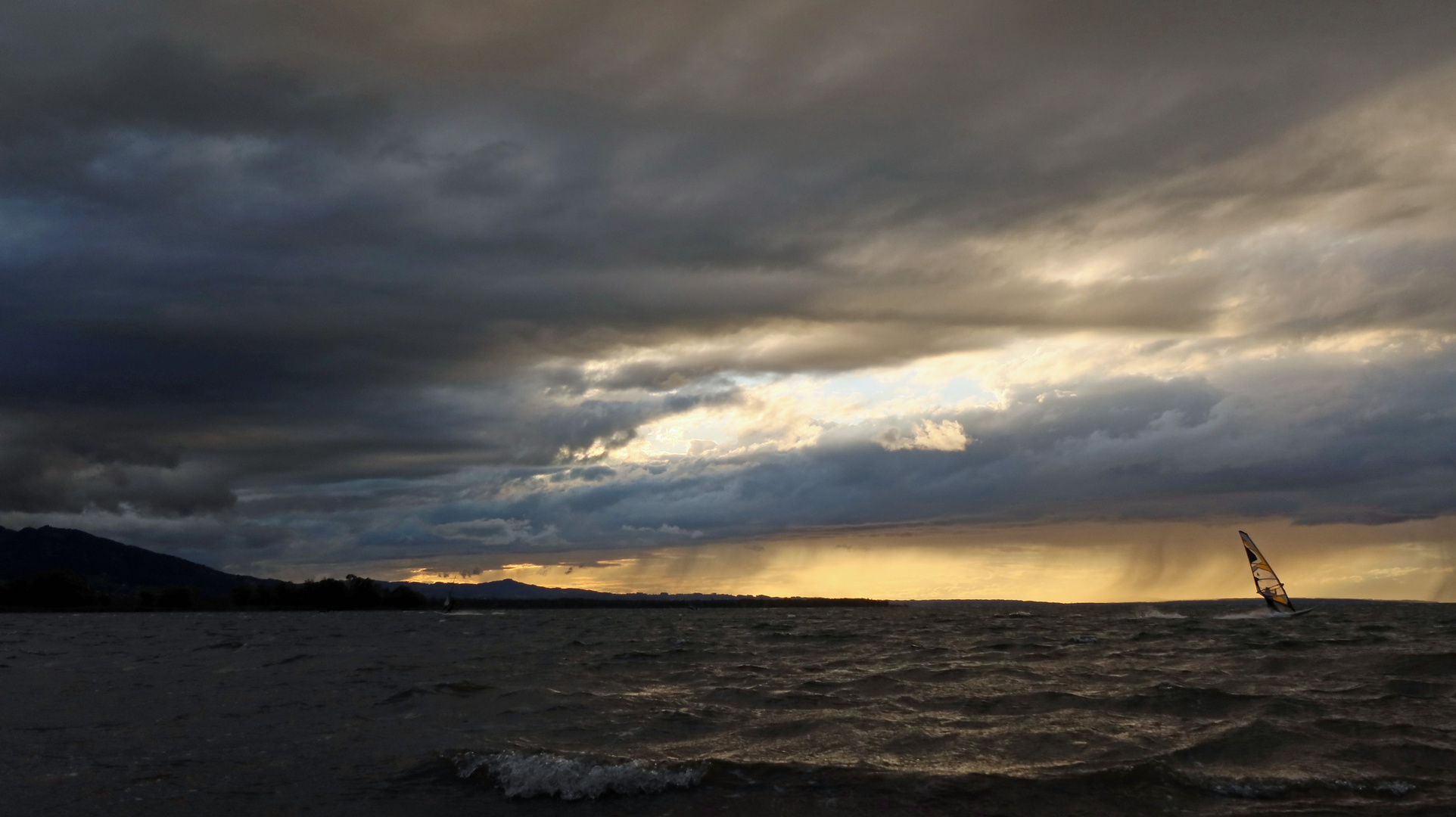 Sonnenuntergang am Bodensee