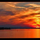 Sonnenuntergang am Bodensee