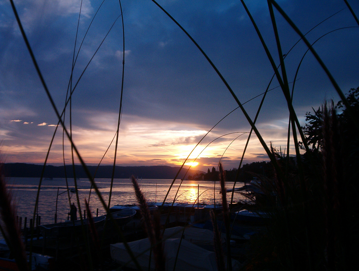 Sonnenuntergang am Bodensee