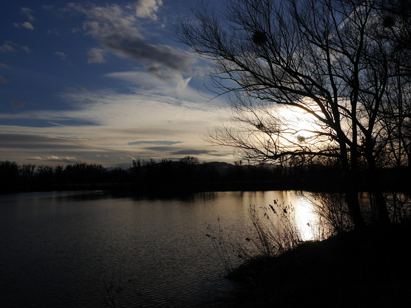 Sonnenuntergang am Bodensee