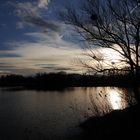 Sonnenuntergang am Bodensee