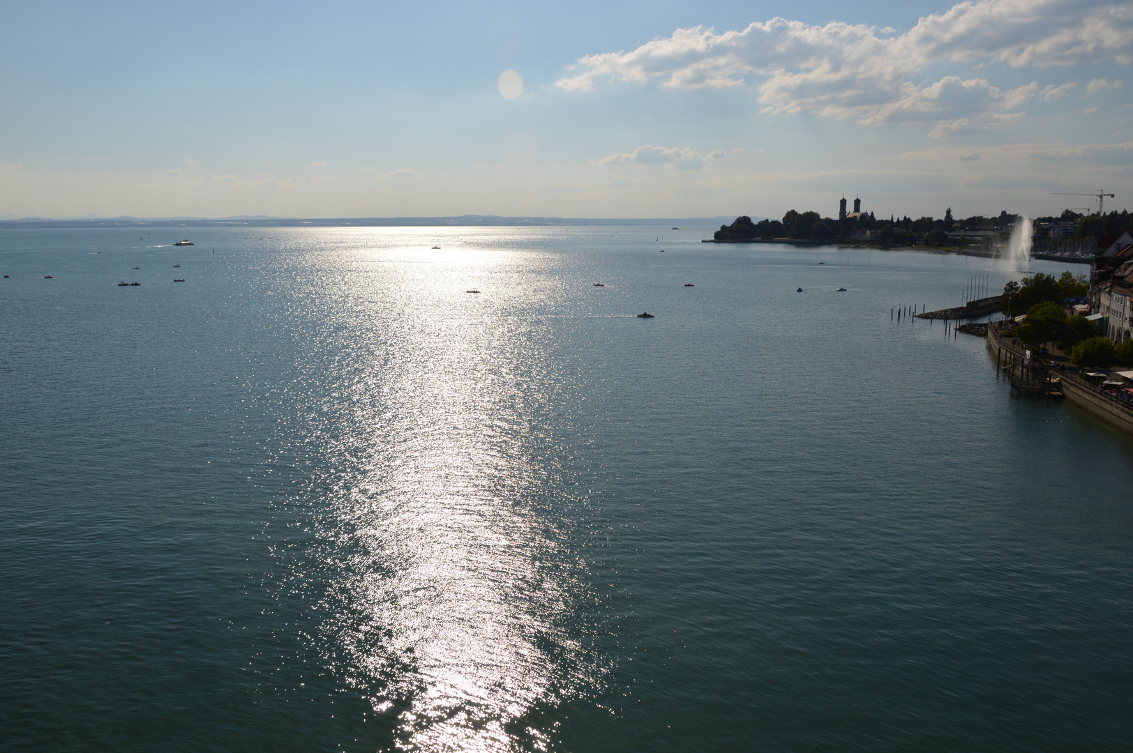 Sonnenuntergang am Bodensee