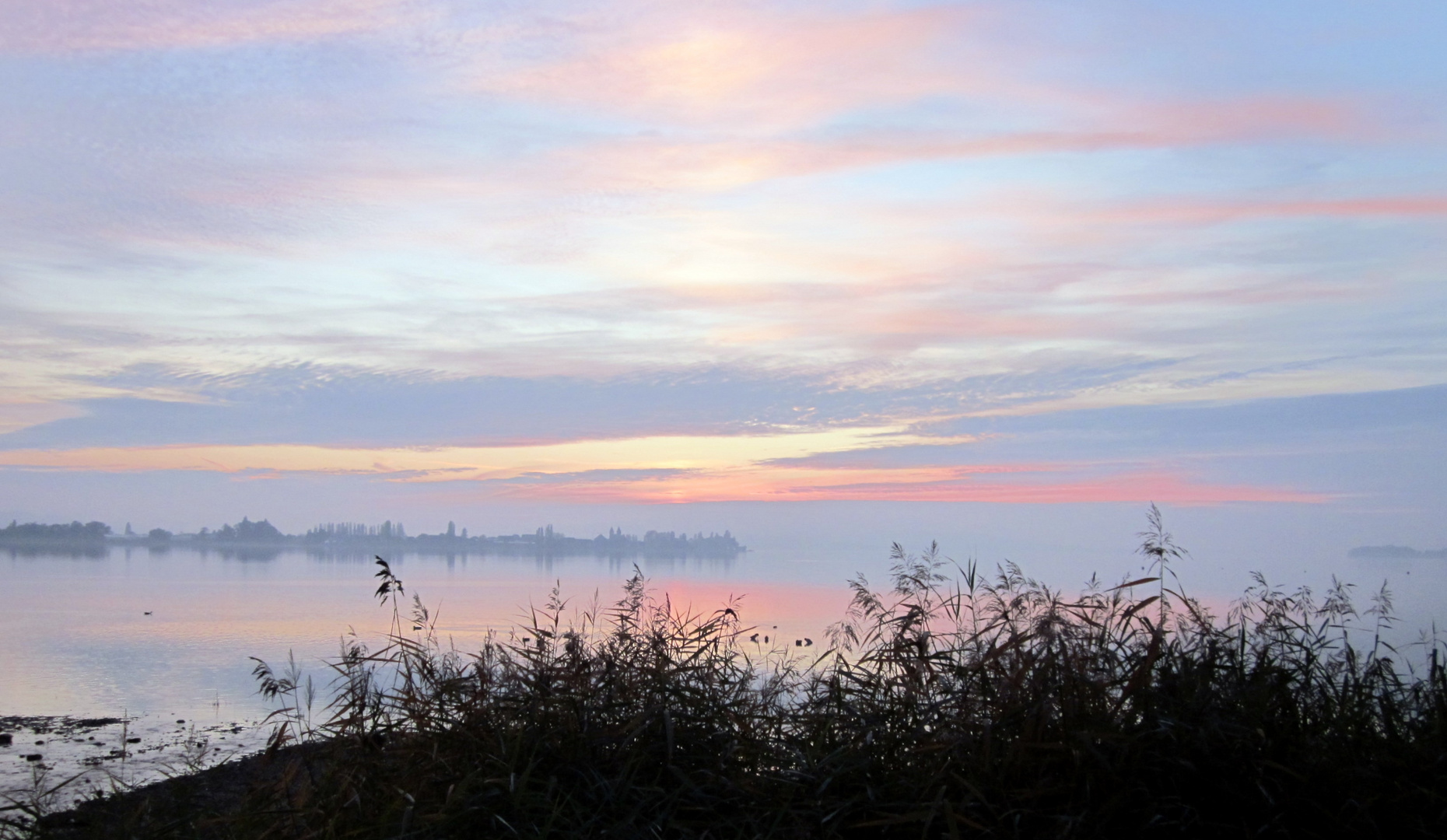 Sonnenuntergang am Bodensee