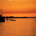 Sonnenuntergang am Bodensee