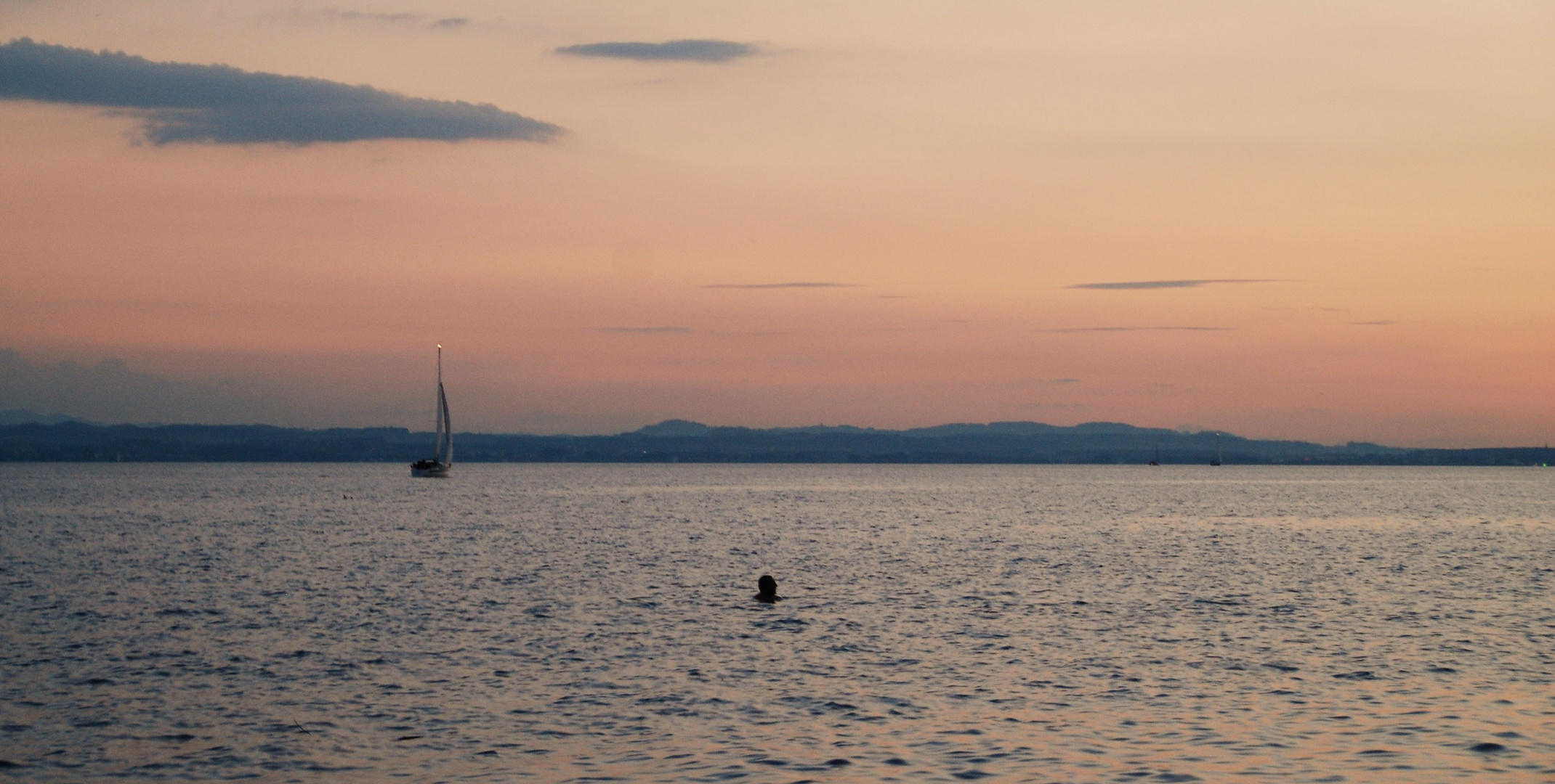 Sonnenuntergang am Bodensee