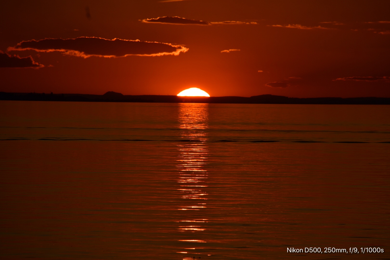 Sonnenuntergang am Bodensee 