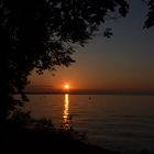 Sonnenuntergang am Bodensee