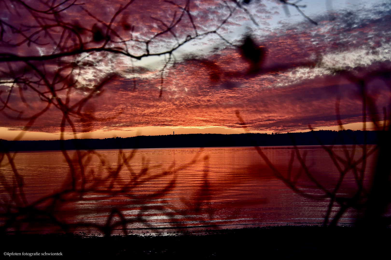 Sonnenuntergang am Bodensee