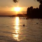 Sonnenuntergang am Bodensee