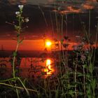 Sonnenuntergang am Bodensee