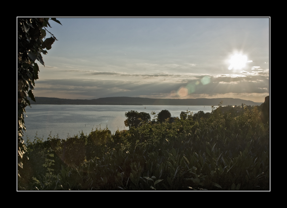 Sonnenuntergang am Bodensee