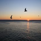 Sonnenuntergang am Bodensee