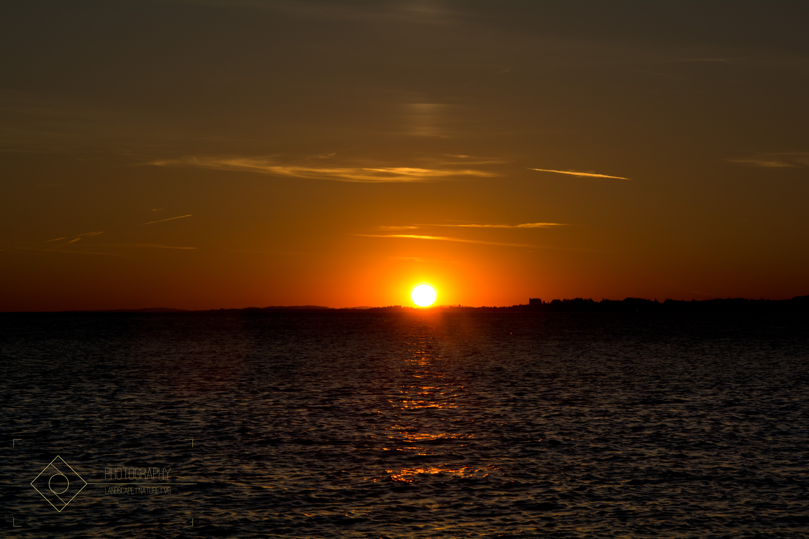 Sonnenuntergang am Bodensee