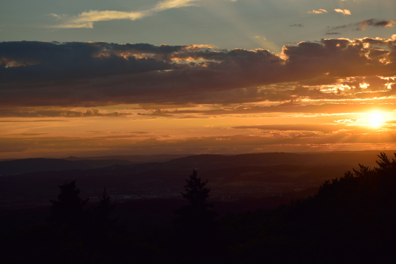 Sonnenuntergang am Bodensee