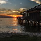 Sonnenuntergang am Bodensee