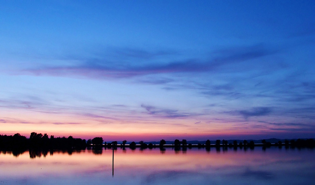 Sonnenuntergang am Bodensee