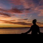 Sonnenuntergang am Bodensee