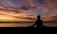 Sonnenuntergang am Bodensee