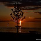 Sonnenuntergang am Bodensee 