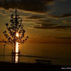 Sonnenuntergang am Bodensee 