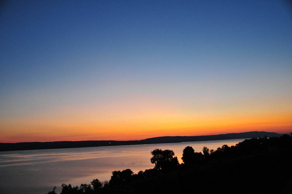 Sonnenuntergang am Bodensee