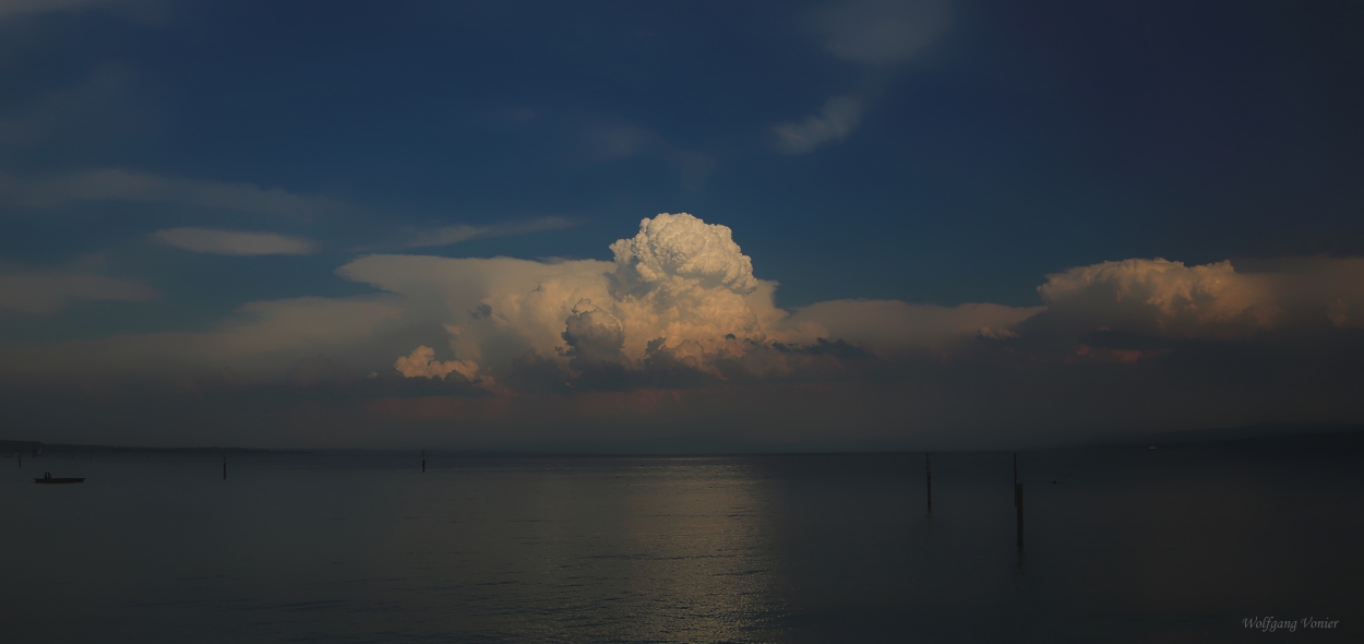 Sonnenuntergang am Bodensee