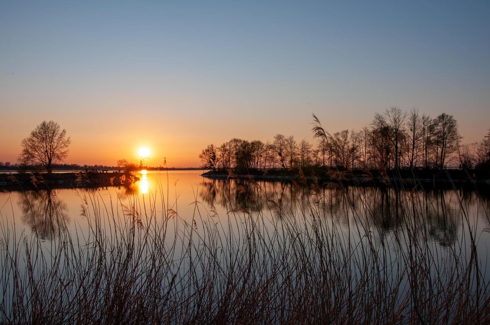 Sonnenuntergang am Bodensee