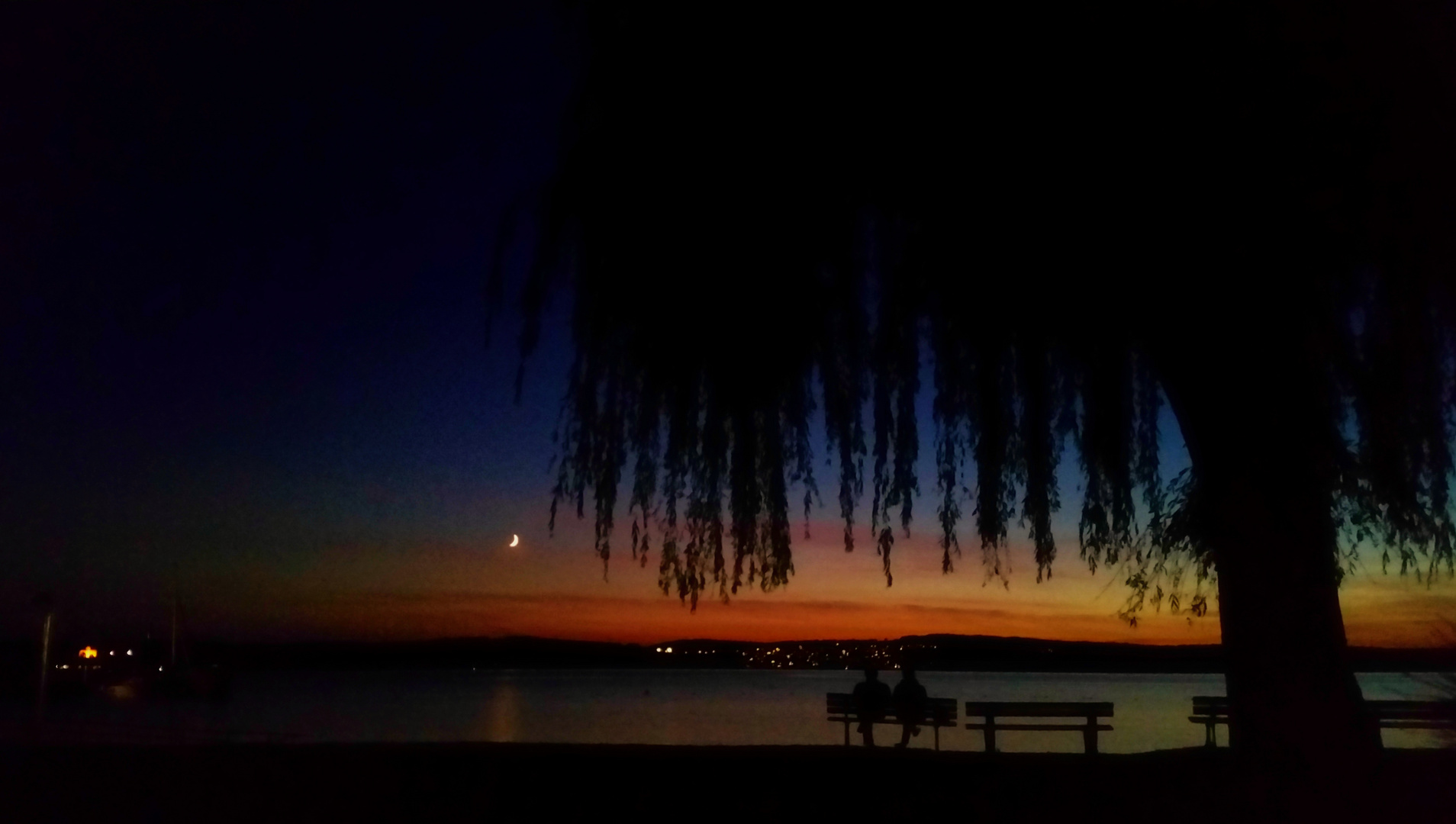 Sonnenuntergang am Bodensee