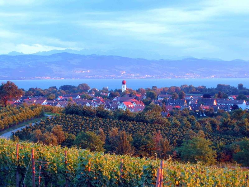 Sonnenuntergang am Bodensee