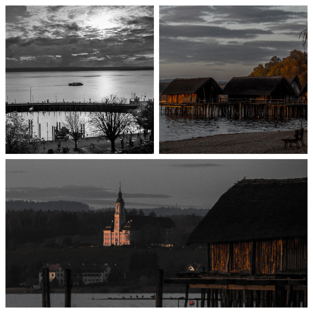 Sonnenuntergang am Bodensee