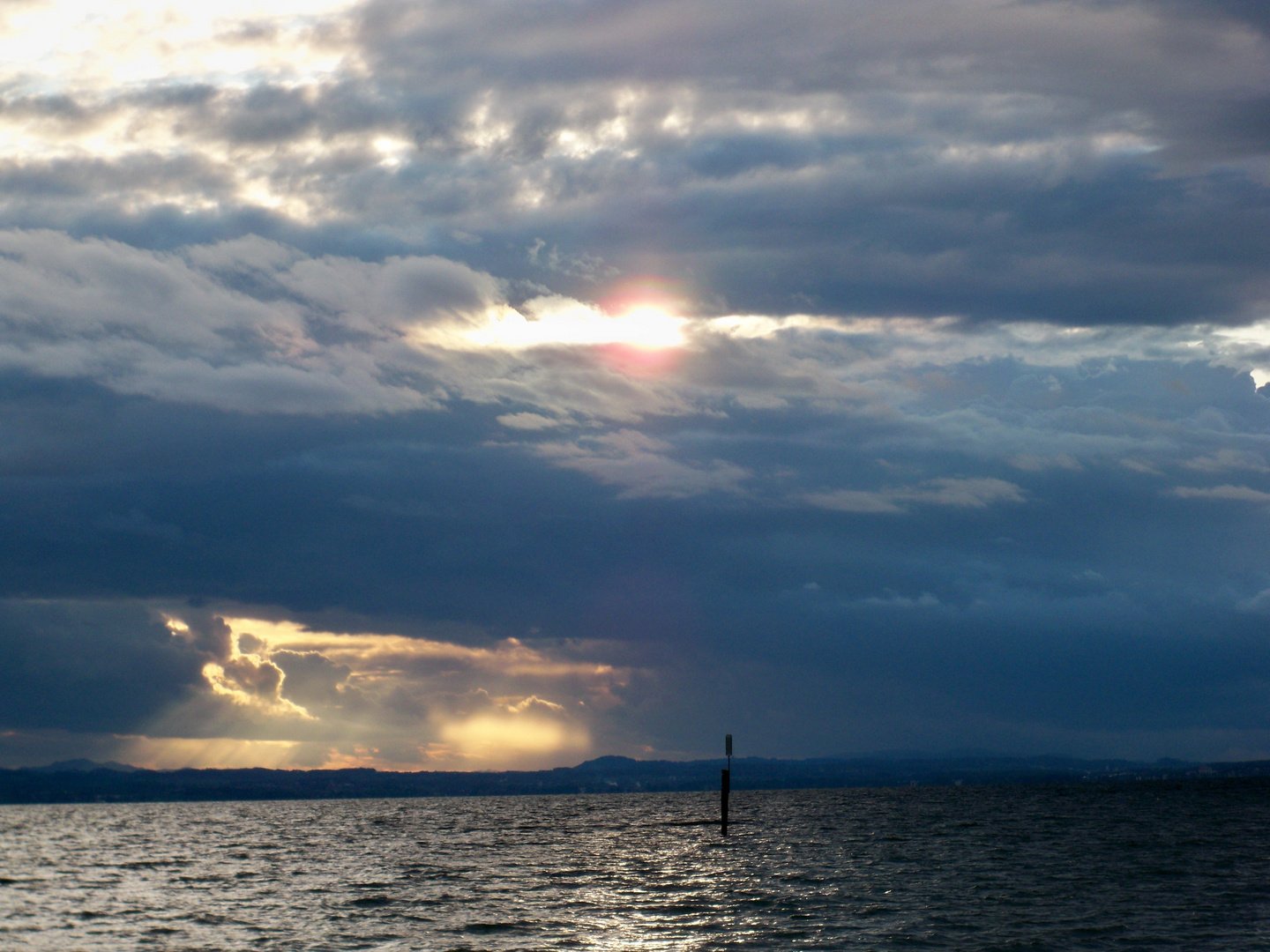 Sonnenuntergang am Bodensee