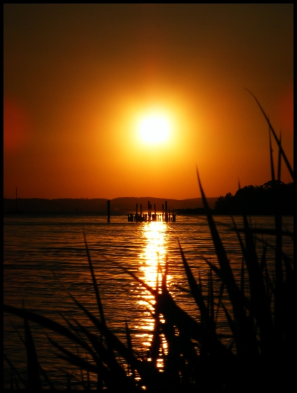 Sonnenuntergang am Bodensee