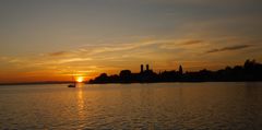 Sonnenuntergang am Bodensee