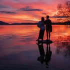 Sonnenuntergang am Bodensee