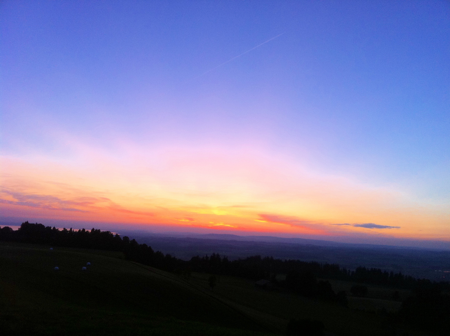 Sonnenuntergang am Bodensee