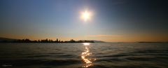 Sonnenuntergang am Bodensee-Untersee,