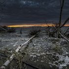 Sonnenuntergang am Bodstedter Bodden