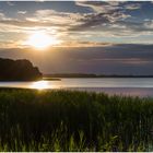 Sonnenuntergang am Borgwallsee