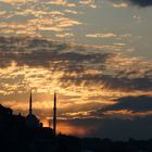 Sonnenuntergang am Bosporus