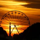 Sonnenuntergang am Branderburger Tor