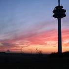 Sonnenuntergang am Braunschweiger Fernsehturm
