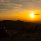 Sonnenuntergang am Breitenstein