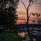 Sonnenuntergang am Breitlingsee