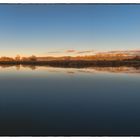 Sonnenuntergang am Breitunger See