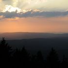 Sonnenuntergang am Brocken